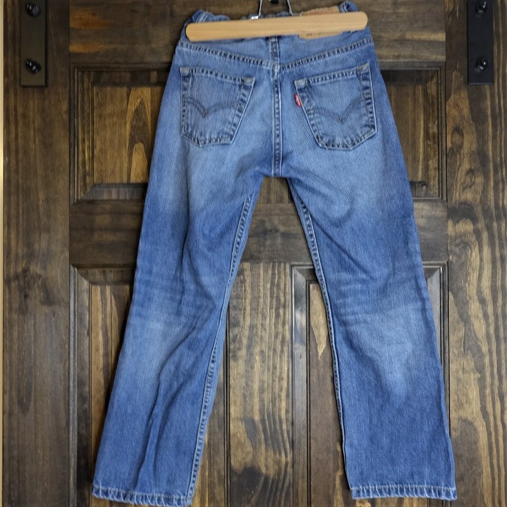 Two Pairs Lot Boys Levis 505 8 Slim Bundle Lot - Picture 6 of 9